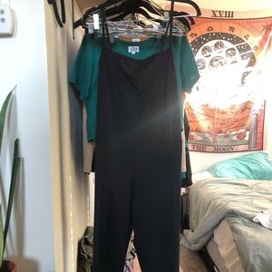 girlfriend collective black unitard 🖤